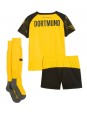 Billige Borussia Dortmund Hjemmedraktsett Barn 2025-26 Kortermet (+ Korte bukser)